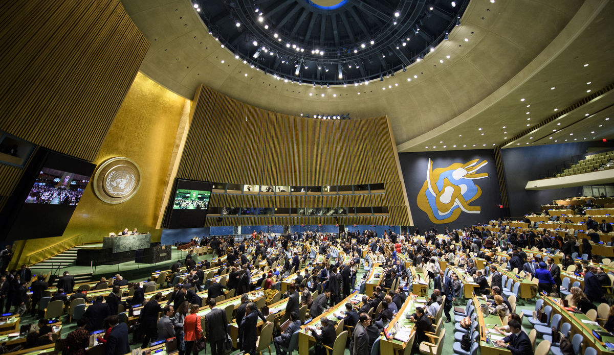 un general assembly room 