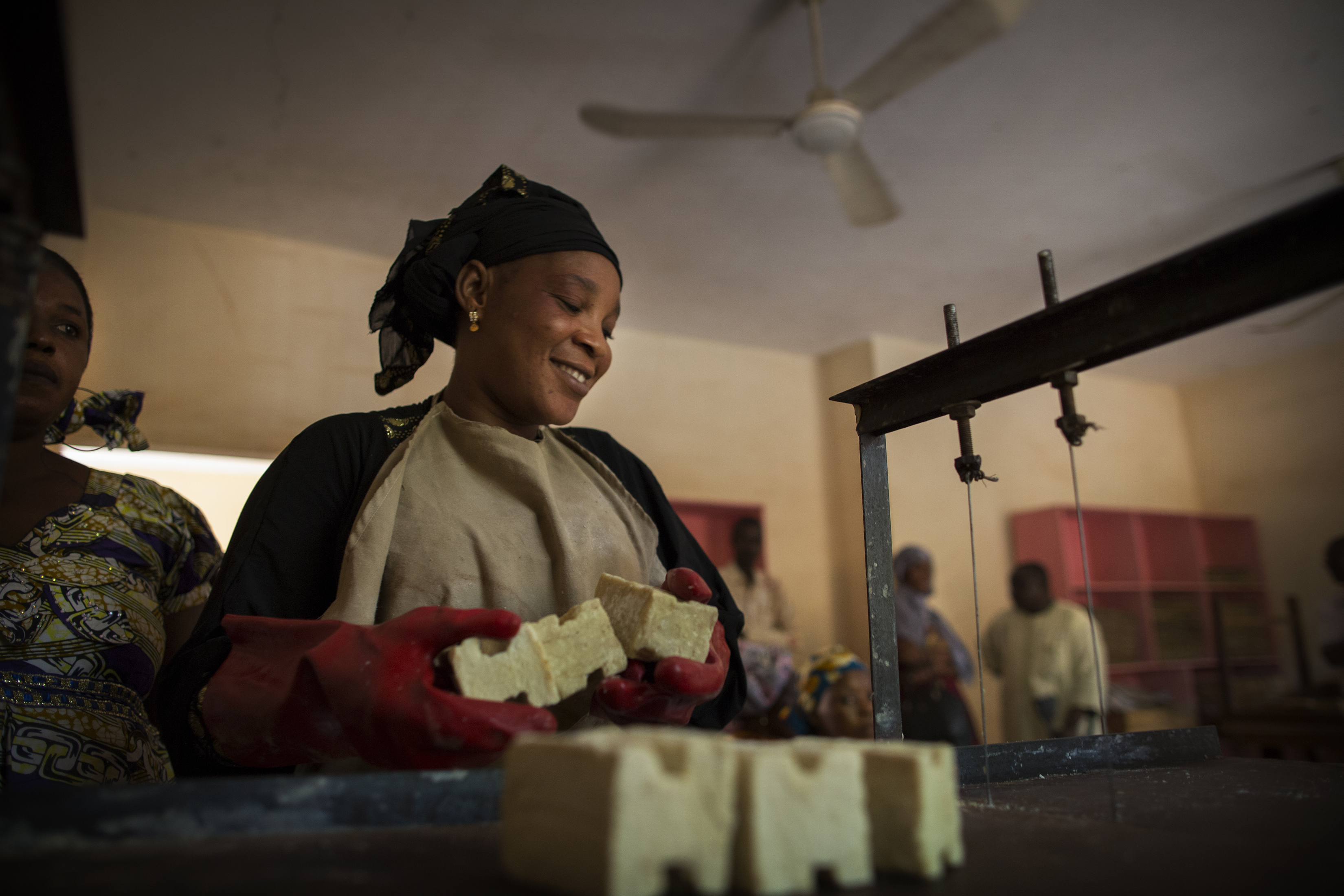 woman at work