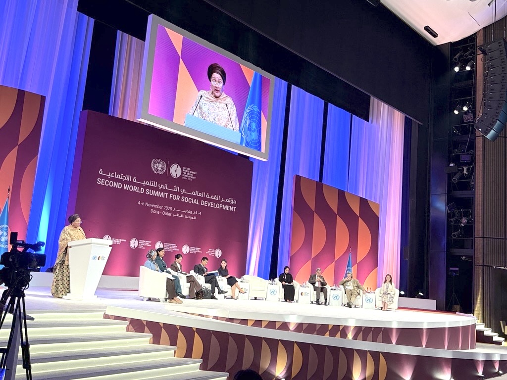 presentation at world social summit