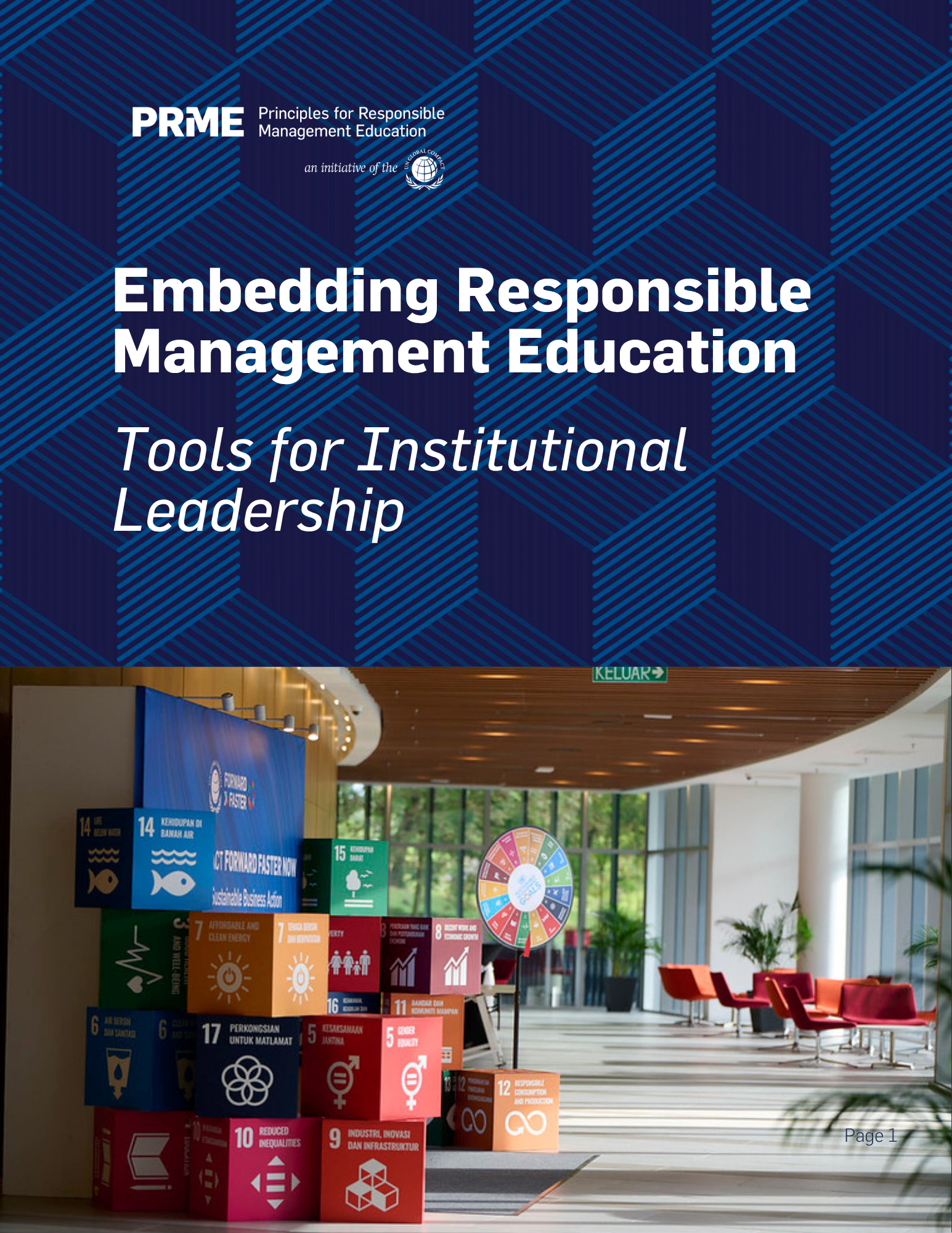 Responsible Management Education Toolkit Cover Photo from the PRME Team at the UN Global Compact