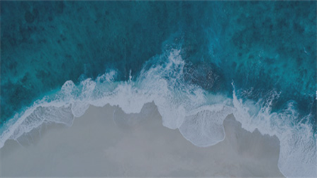 ocean water on beach