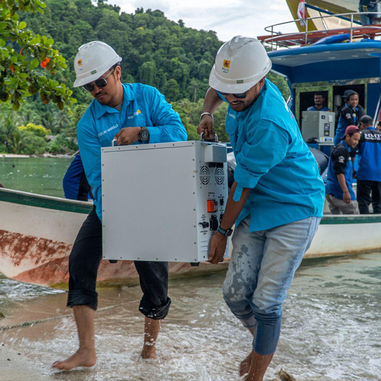 More than 40 Indonesia villages have received between 30 and 40 SuperSUN units each.