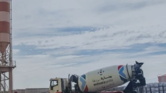 truck in field